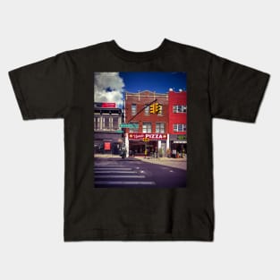 Manhattan Avenue Greenpoint Brooklyn NYC Kids T-Shirt